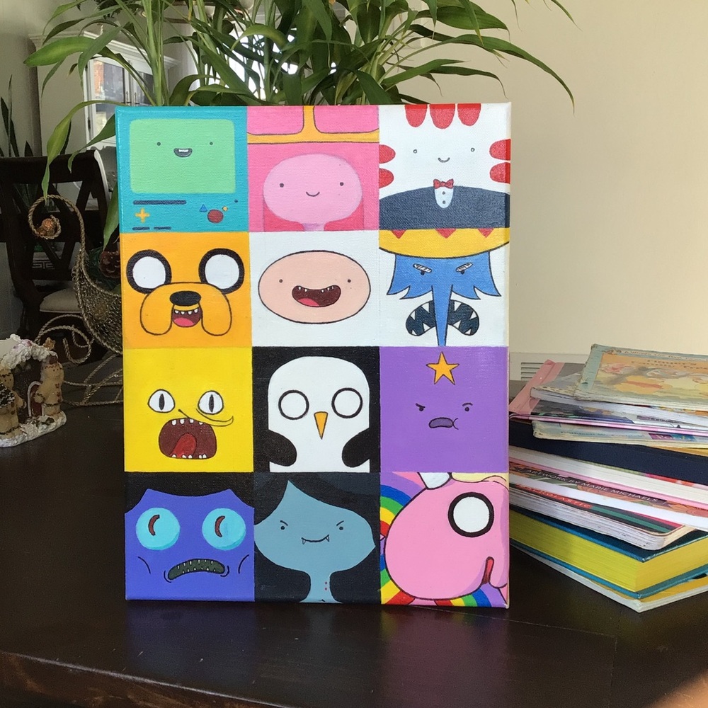 Adventure Time painting